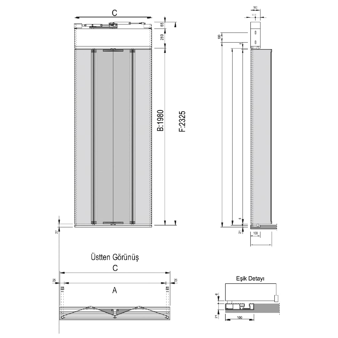 Kramer (W) Kabin Kapısı